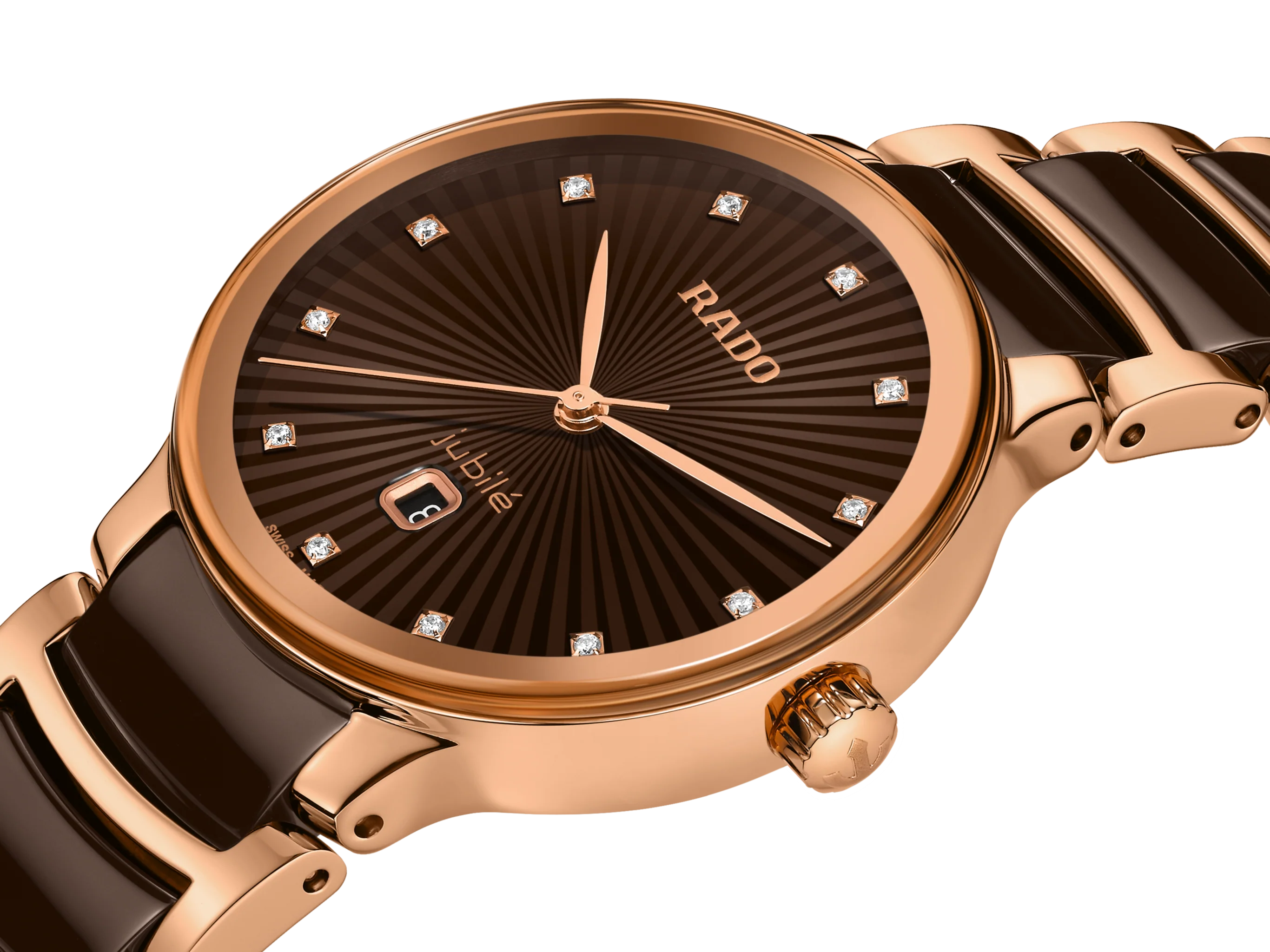 Rado Centrix Brown Dial Women 30.5mm