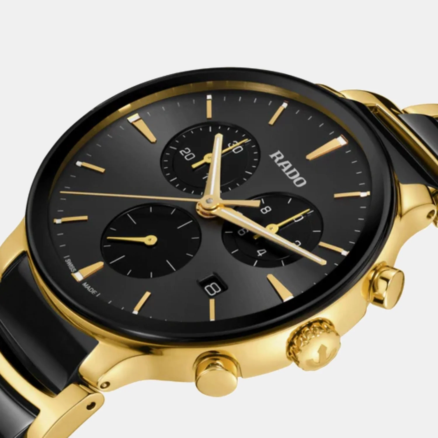 Centrix Unisex Automatic Black Dial Analog Ceramic Watch R30211152 - Image 2