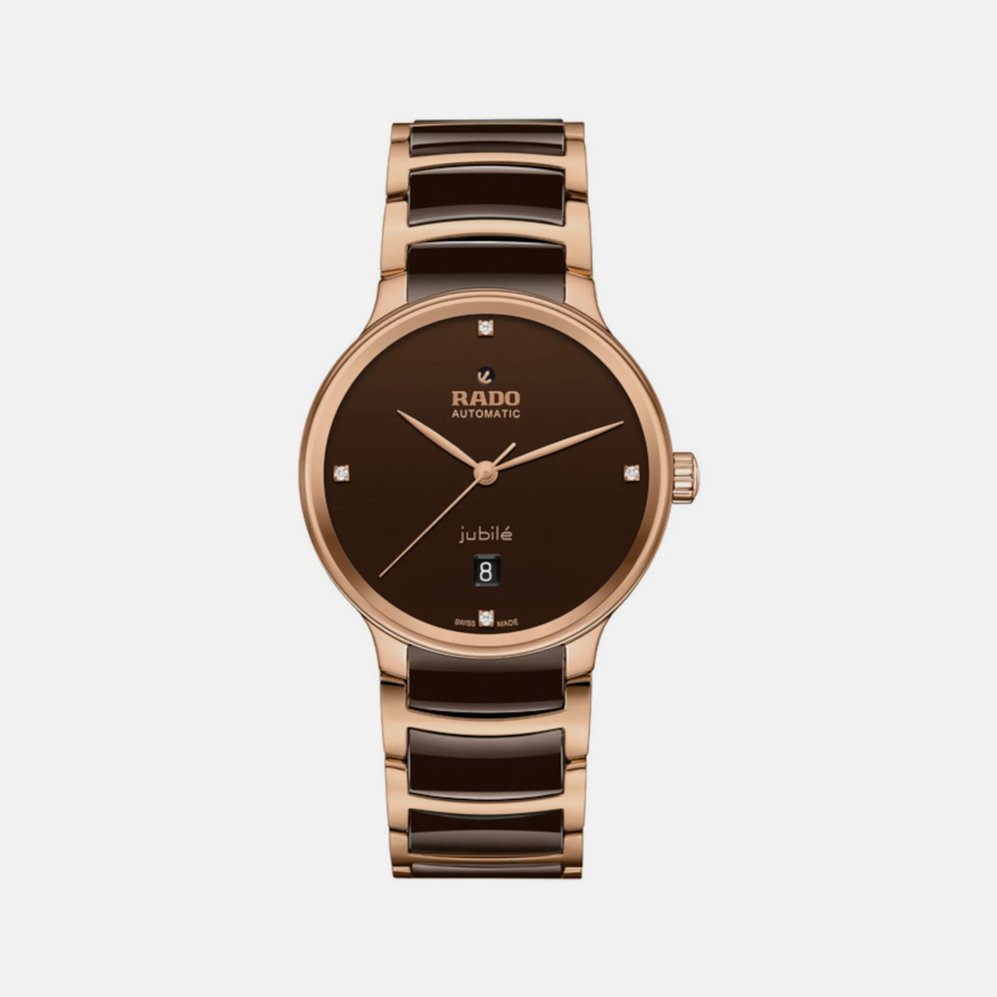 Centrix Unisex Automatic Brown Dial Analog Stainless Steel Watch R30017712