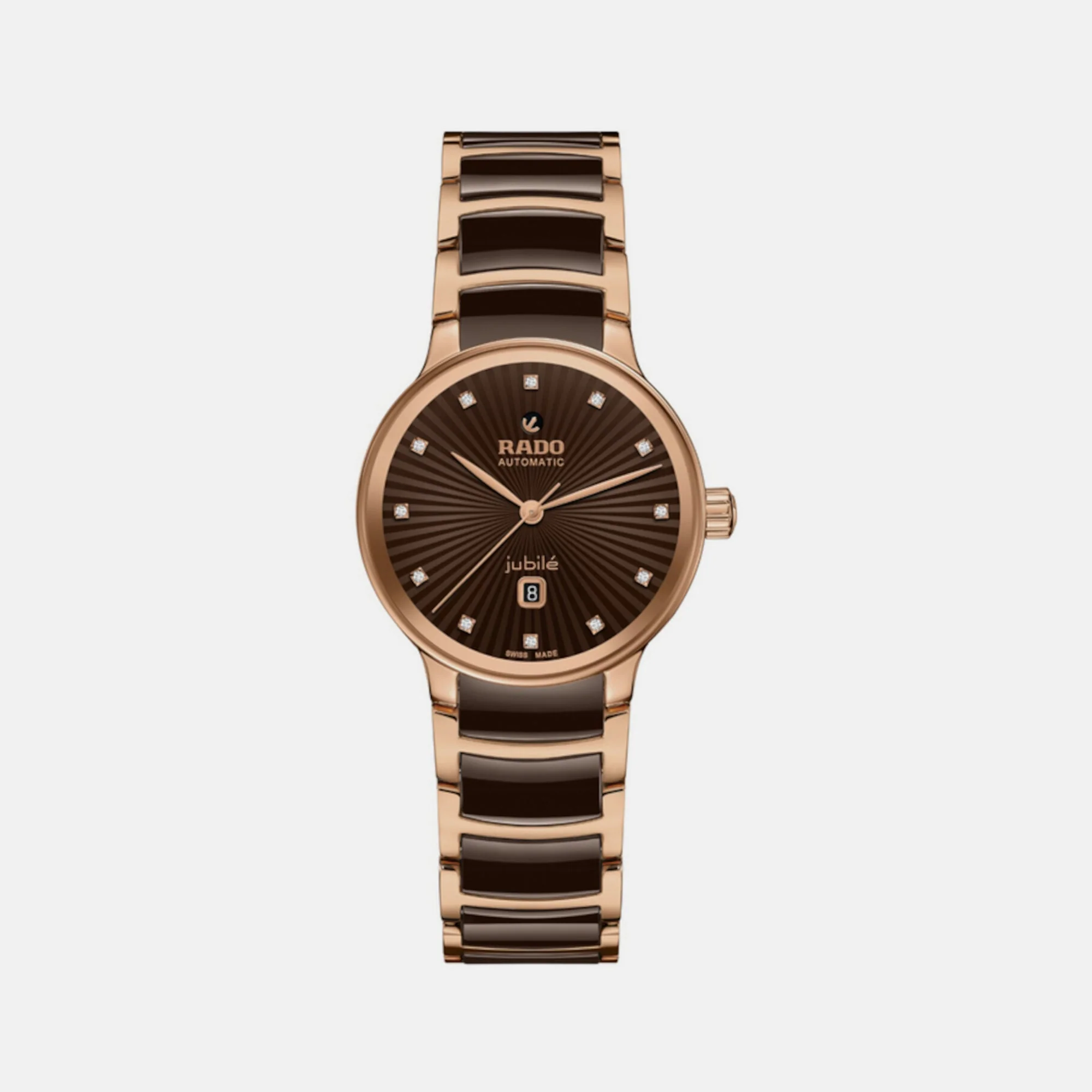 Centrix Unisex Automatic Brown Dial Analog Stainless Steel Watch R30019732