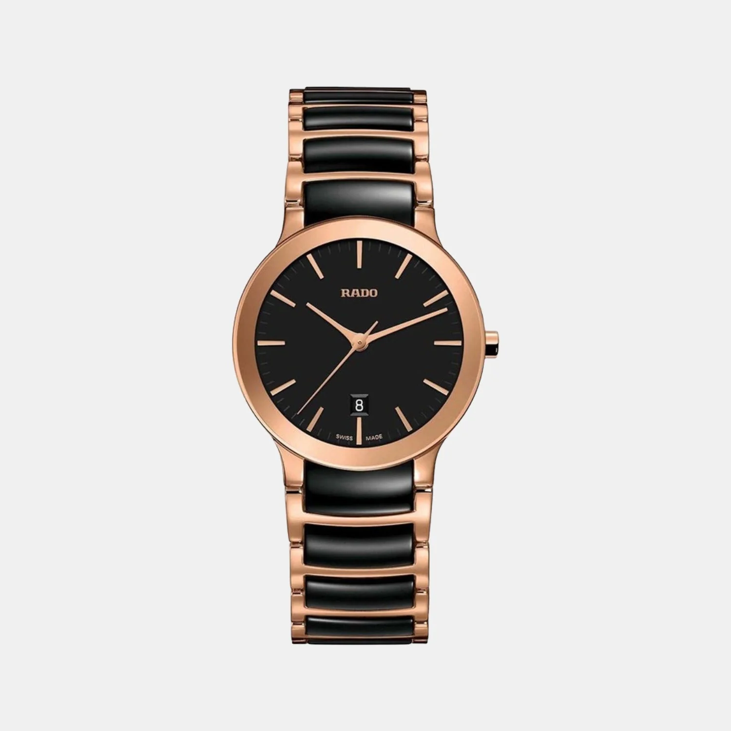Centrix Women Quartz Black Dial Analog Stainless Steel Watch R30555172
