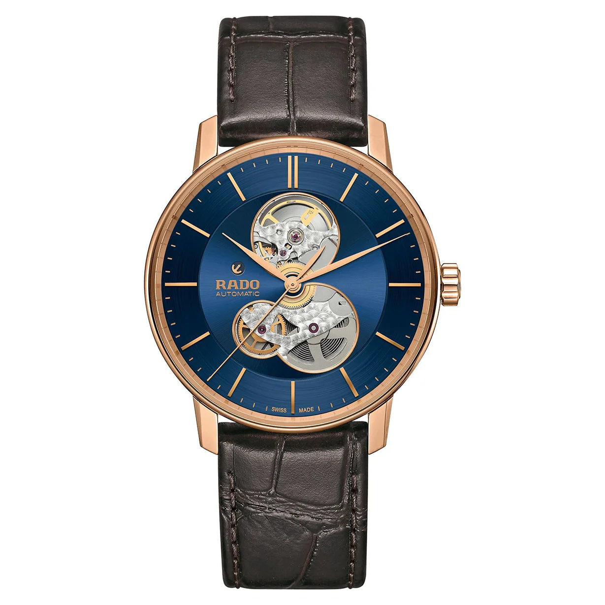 Rado Coupole Blue Dial Men 41mm - Image 4