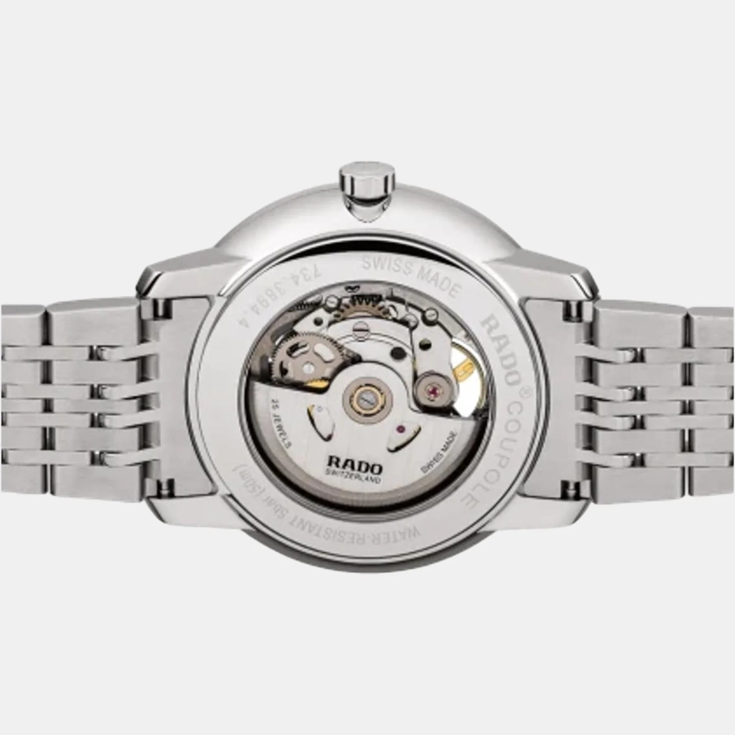 Coupole Women Quartz Blue Dial Analog Stainless Steel Watch R22894203 - Image 3
