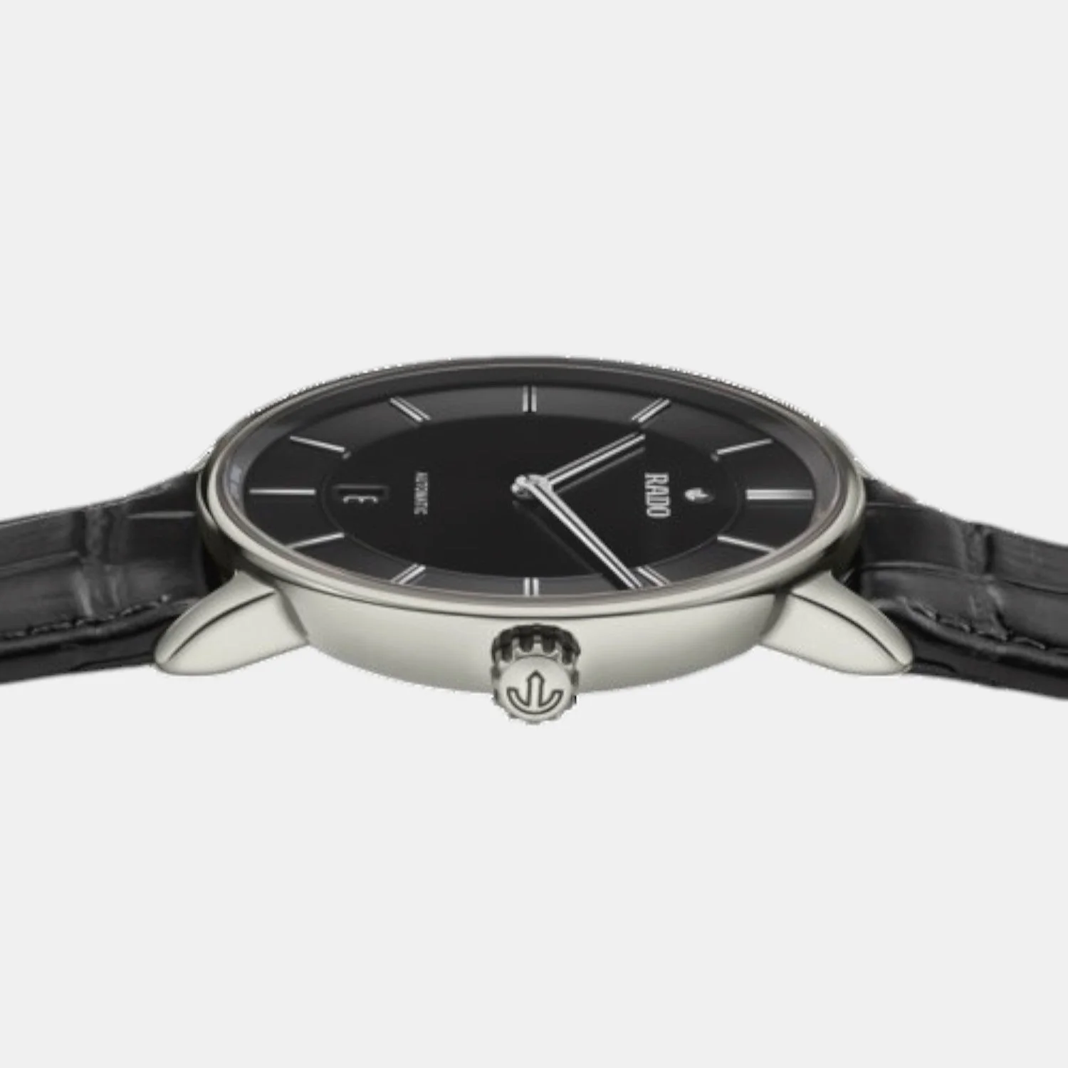 DiaMaster Thinline Men Automatic Black Dial Analog Leather Watch R14067166 - Image 3