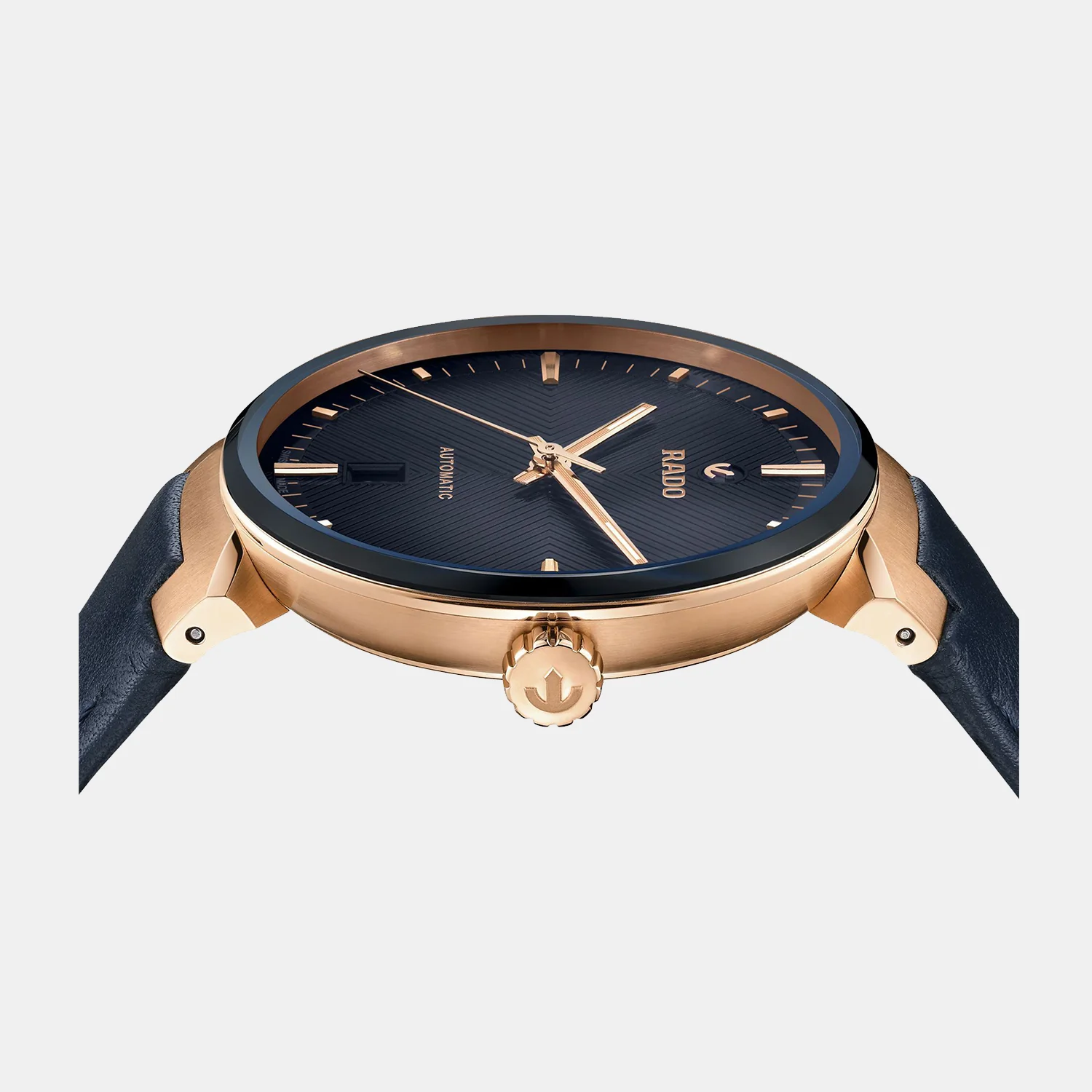 Florence Unisex Automatic Blue Dial Analog Leather Watch R48905205 - Image 3
