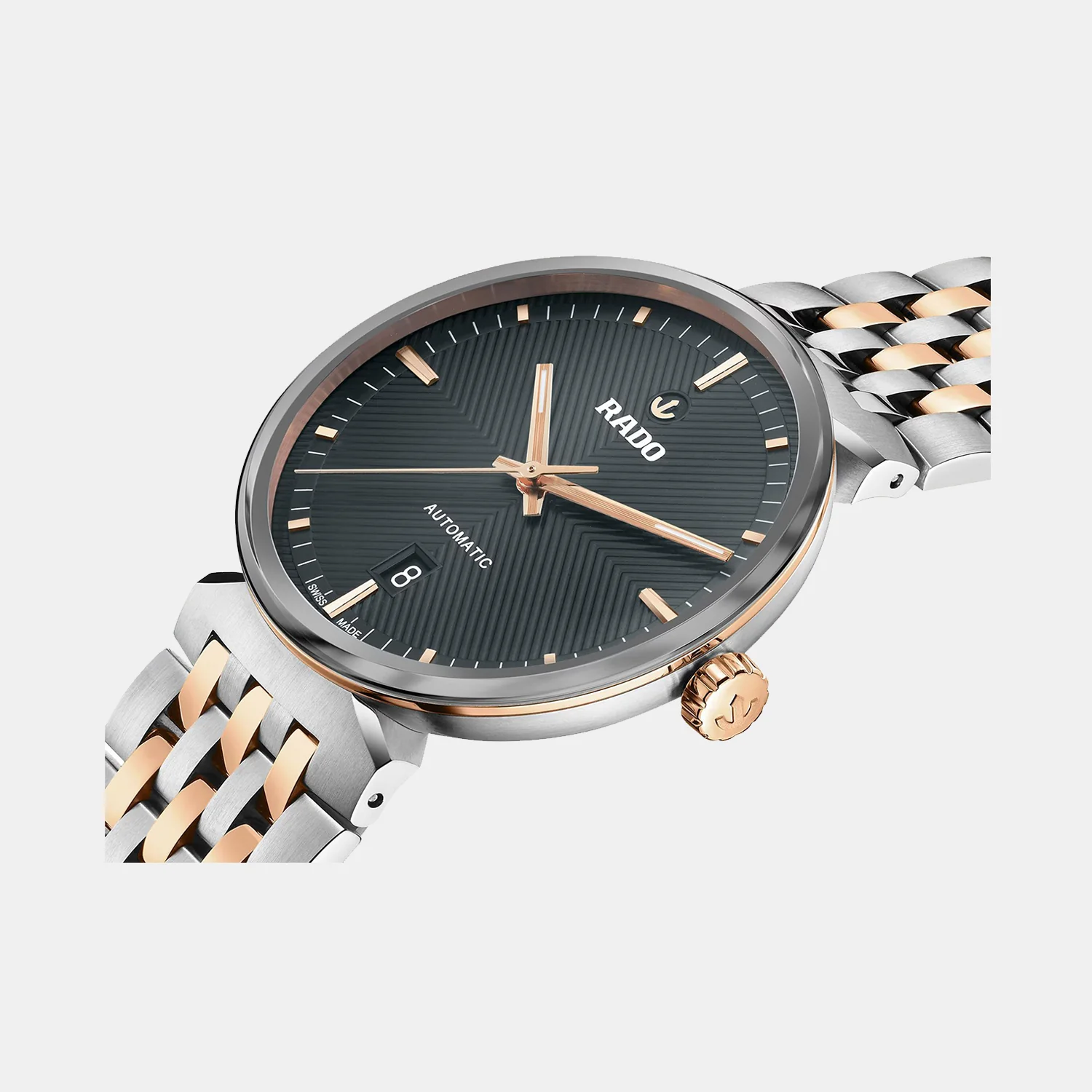 Florence Unisex Automatic Grey Dial Analog Stainless Steel Watch R48903103 - Image 2
