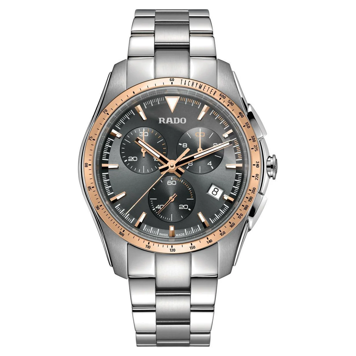 Rado Hyperchrome Grey Dial Men 44.9mm - Image 4