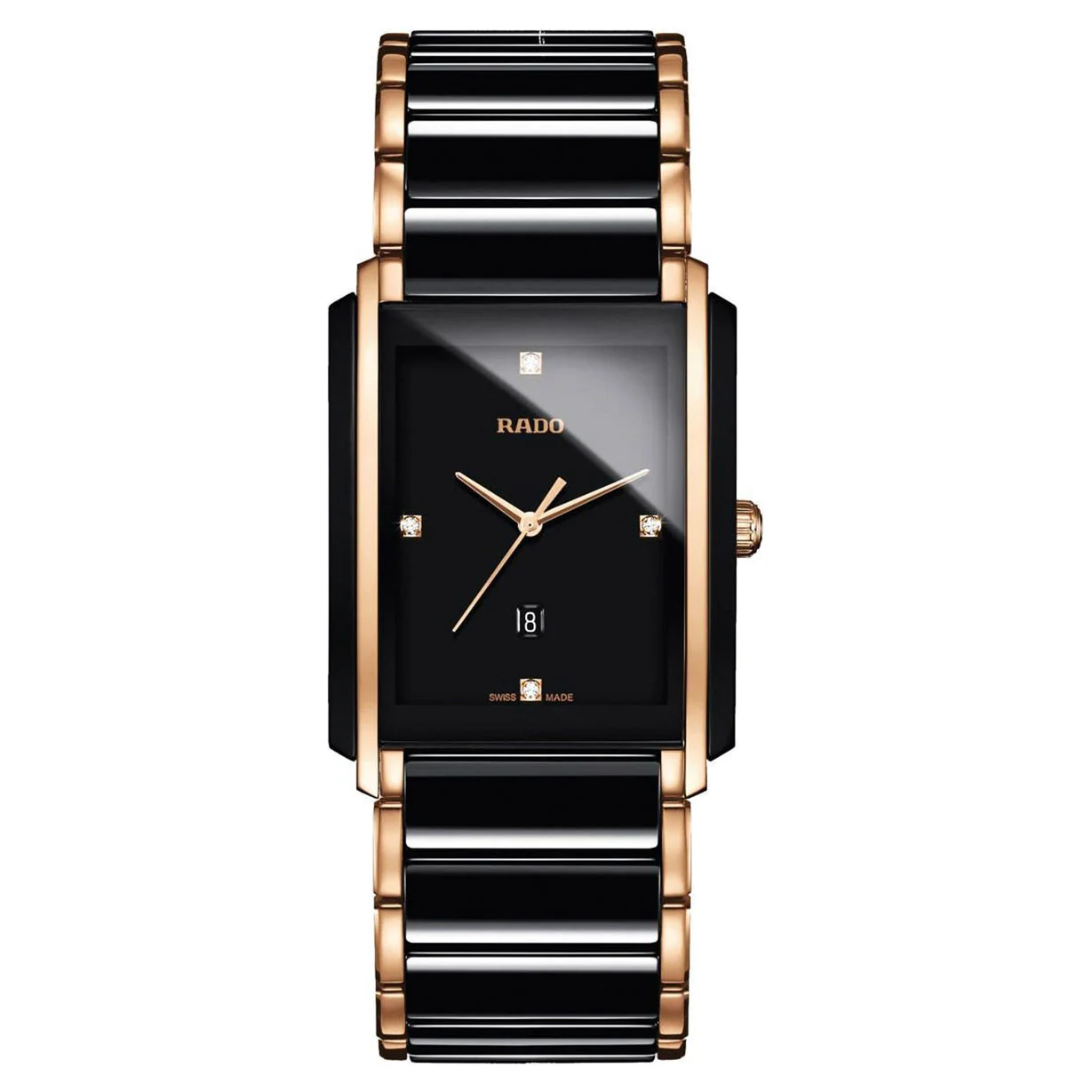 Rado Integral Black Dial Unisex 31mm - Image 4