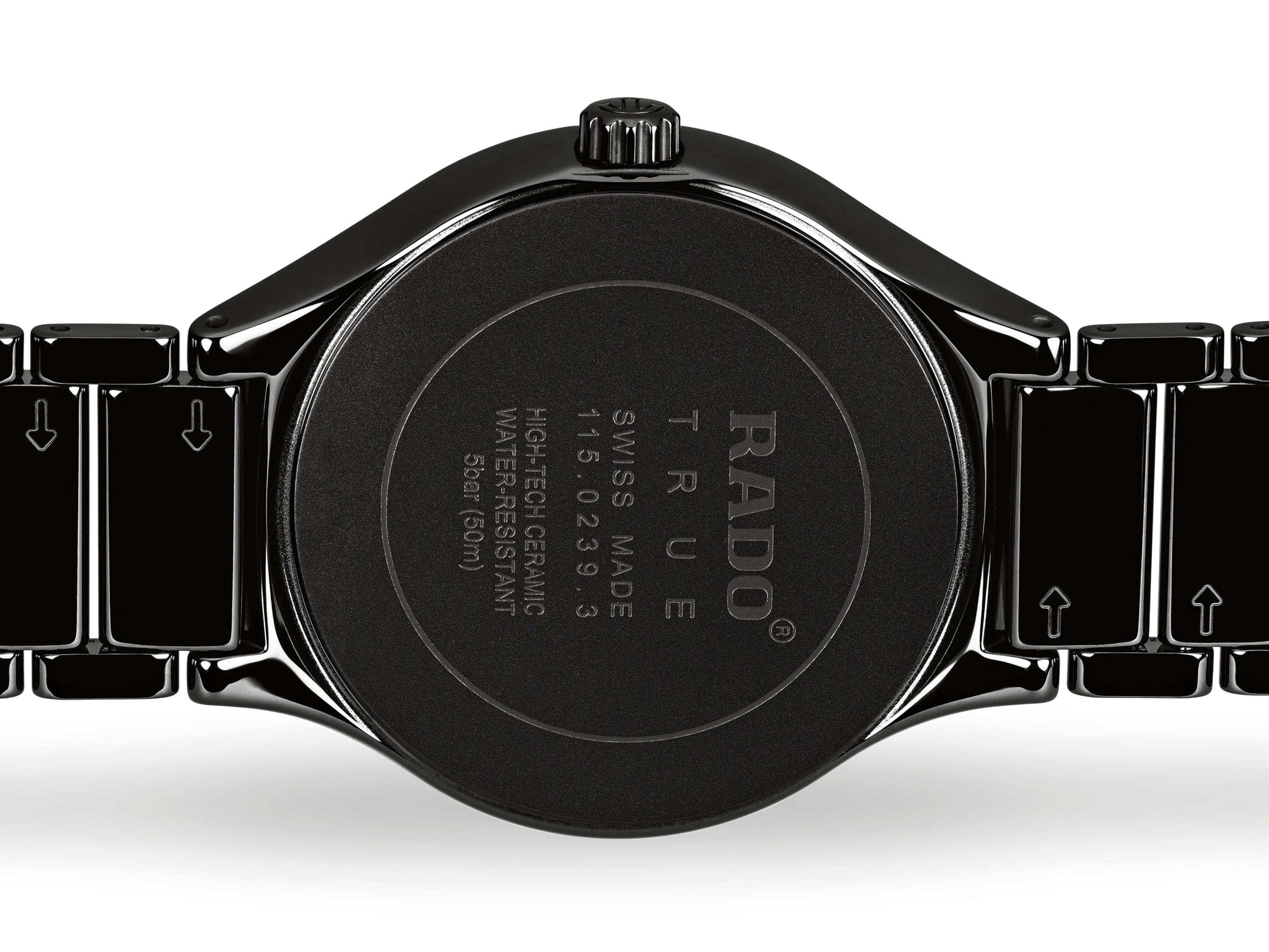Rado True Black Dial Unisex 40mm - Image 2