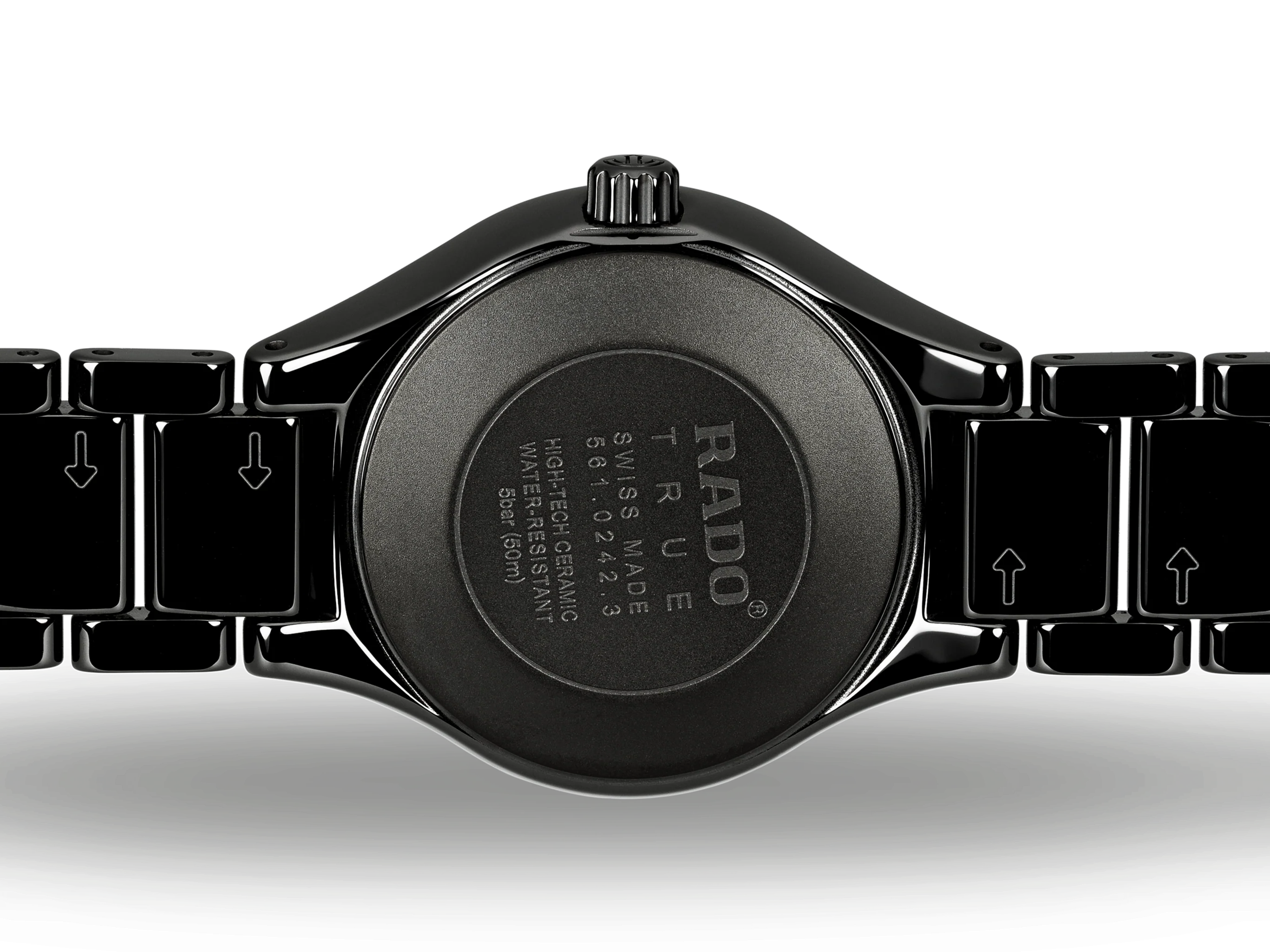 Rado True Black Dial Women 30mm - Image 2