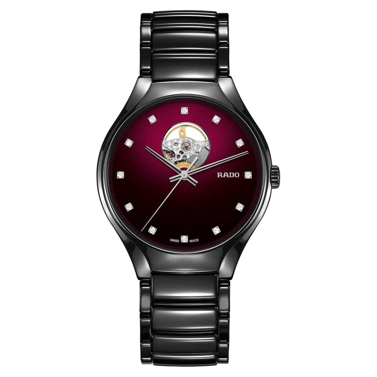 Rado True Red Dial Unisex 40mm - Image 3