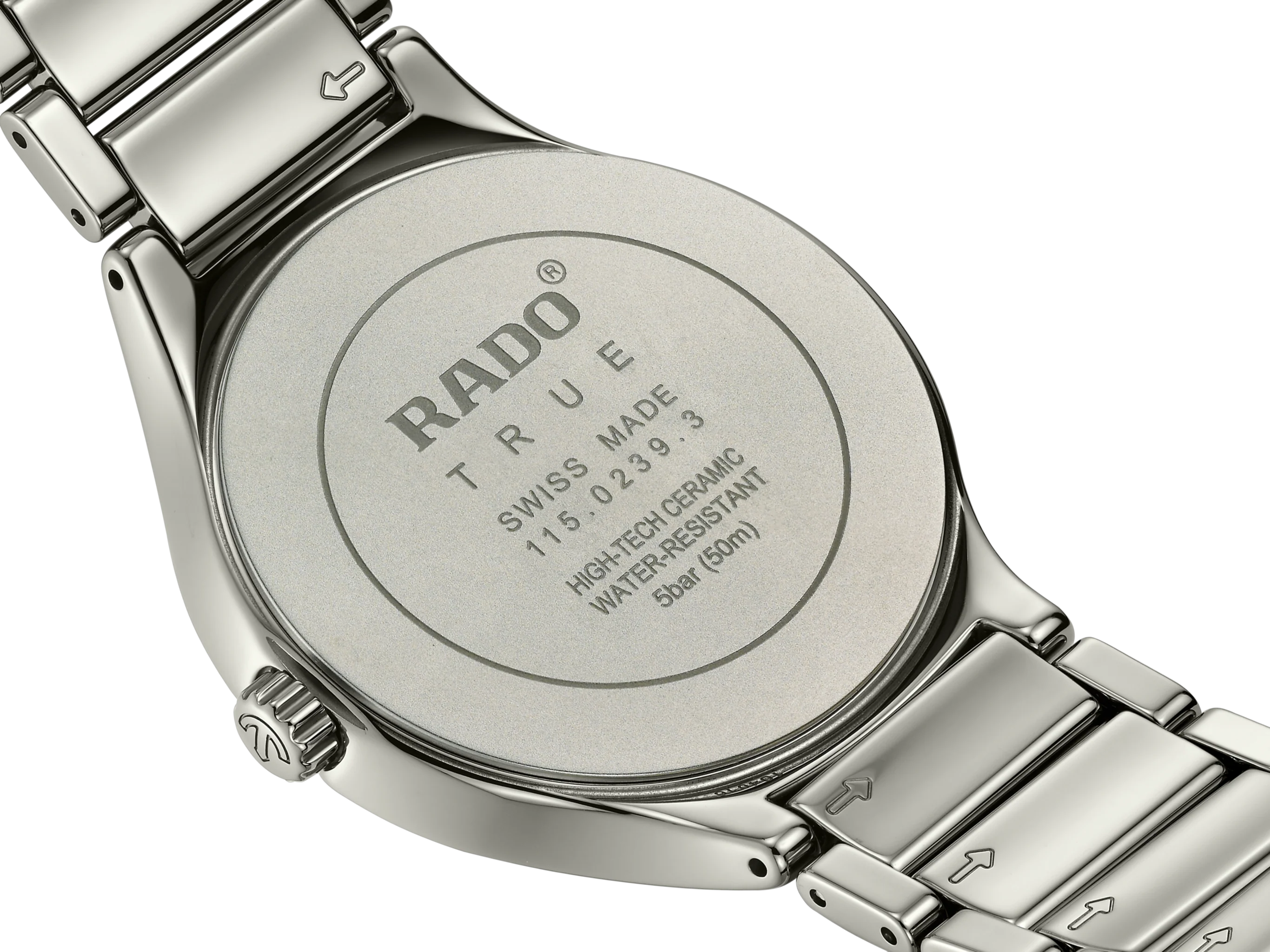 Rado True Round Diamonds Blue Dial Unisex 40mm - Image 3