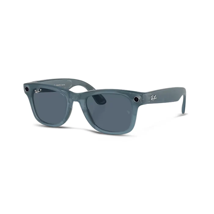 Ray-Ban Meta Wayfarer Matte Jeans/Dusty Blue