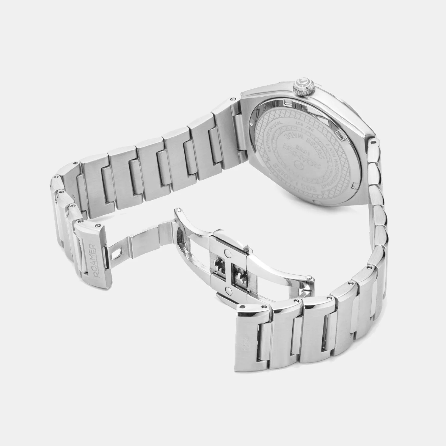 Eos Classic Women Quartz Light Blue Dial Analog Stainless Steel Watch 982847 41 05 20 - Image 4