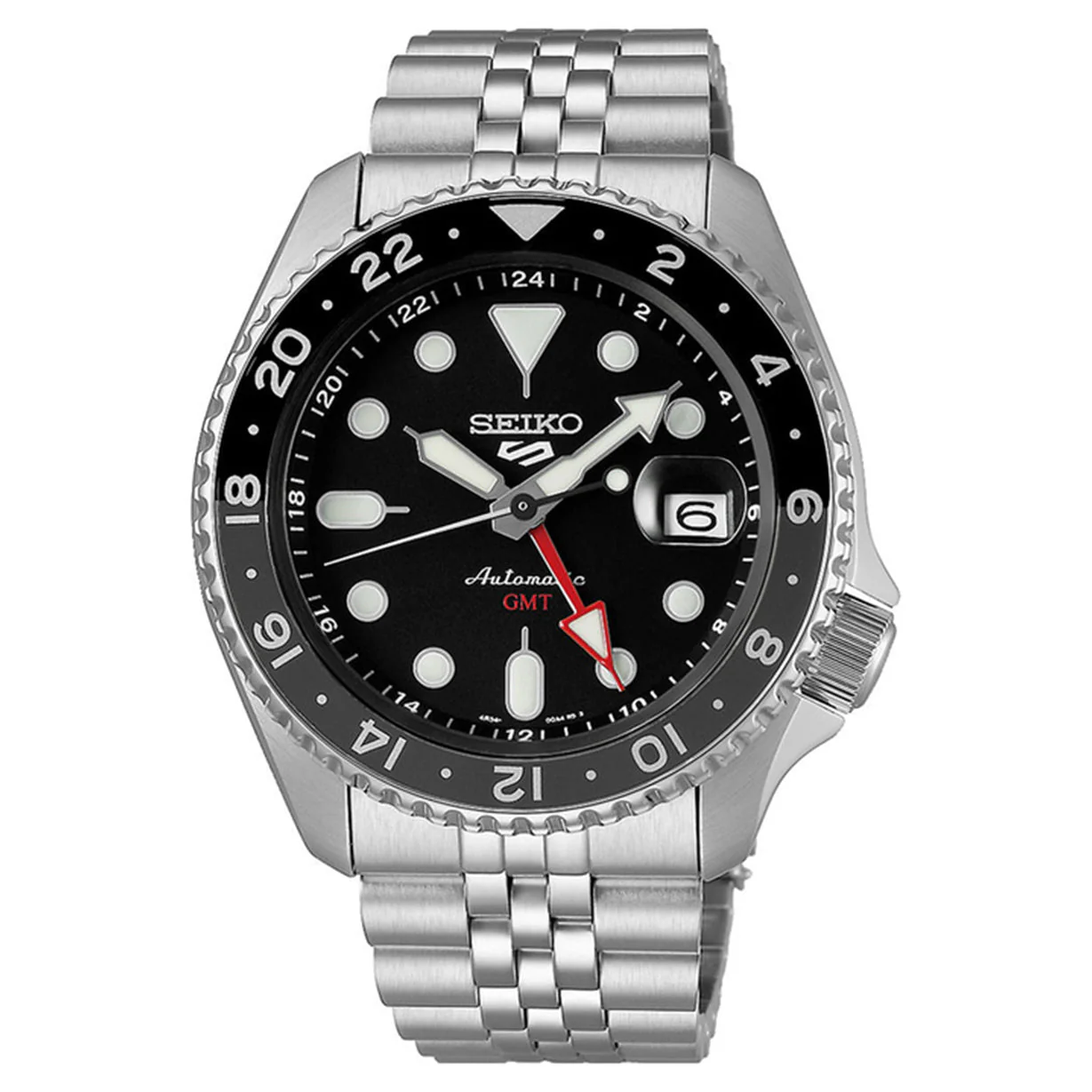 Seiko 5 Sports Black Grape Black Dial Men 42.5mm - Image 2