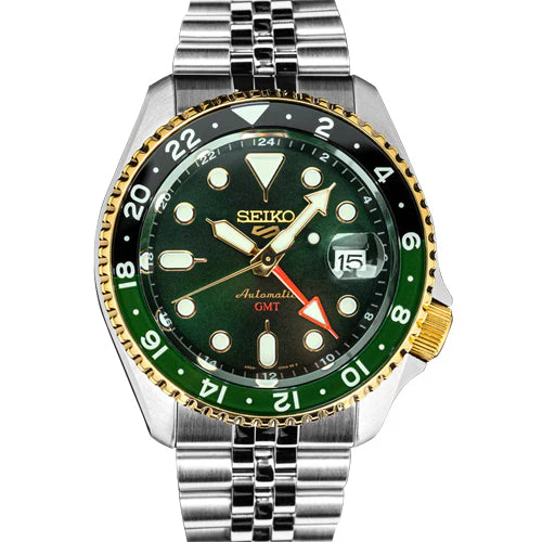Seiko 5 Sports Forest Green Sunrise - India Limited Edition Green Dial Men 42.5mm SSK050K1