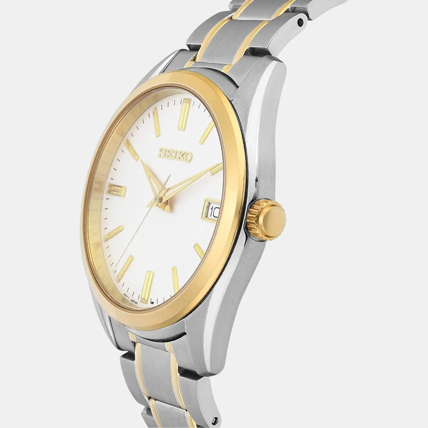 Dress Men Quartz White Dial Analog Stainless Steel Watch SUR312P1 - Image 2