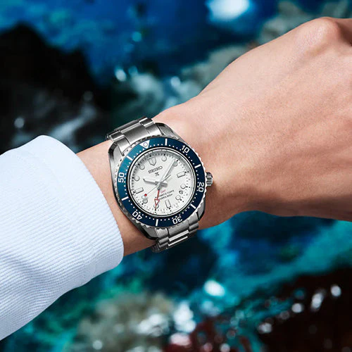Seiko Prospex 1968 Heritage Diver’s GMT 60th Anniversary White Dial Men 42mm SPB519J1 - Image 5