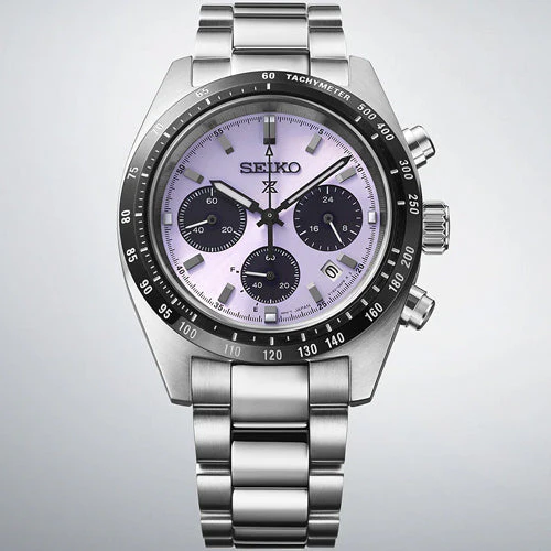 Seiko Prospex Prospex Speedtimer 2025 Tokyo World Athletics Championships Limited Edition Purple Dial Men 39mm SSC955P1 - Image 3