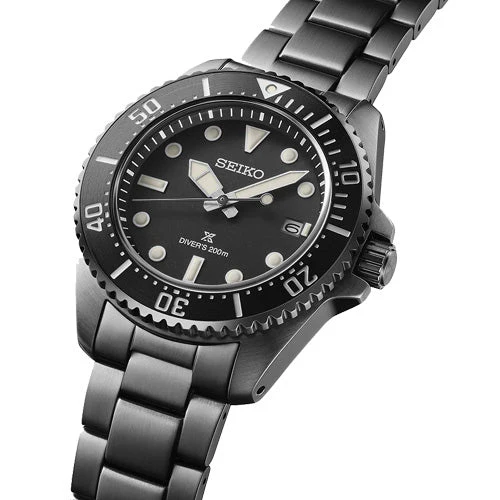 Seiko Prospex Solar Diver's Black Dial 41mm Men SNE599P1 - Image 2