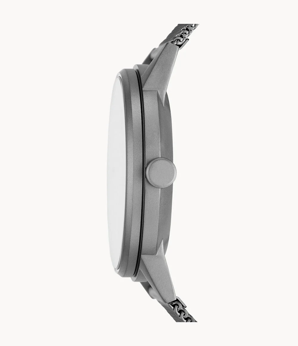 Skagen Henriksen Men's Grey Dial & Chain Watch - Image 2