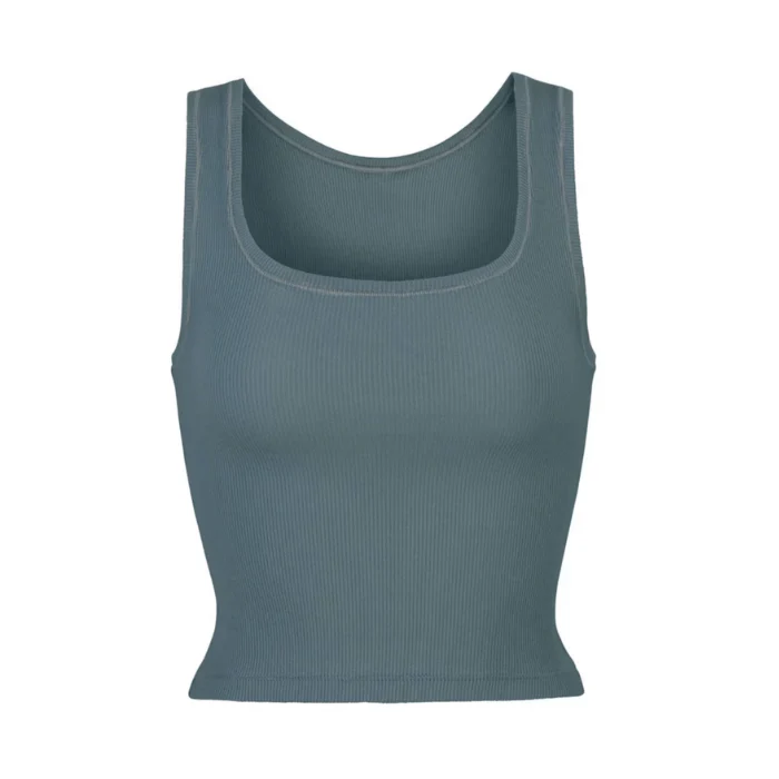 Skims Cotton Rib Tank Kyanite