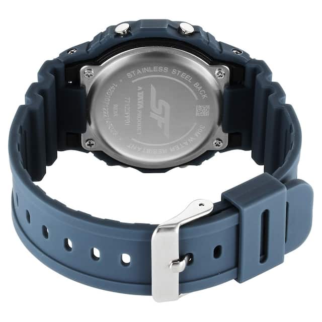 Hexa Grey Digital Dial Polyurethane Strap - Image 3