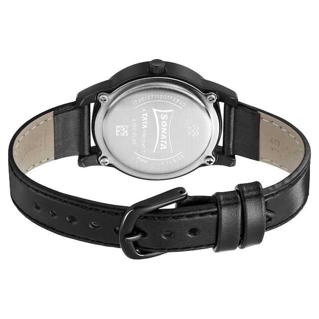 Lite Black Dial & Leather Strap - Image 3