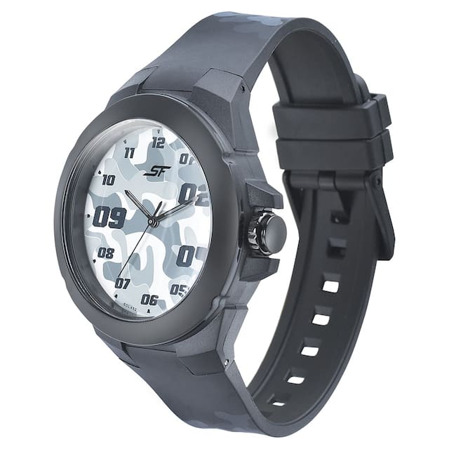 SF Turbo Army Grey Dial & Plastic Starp