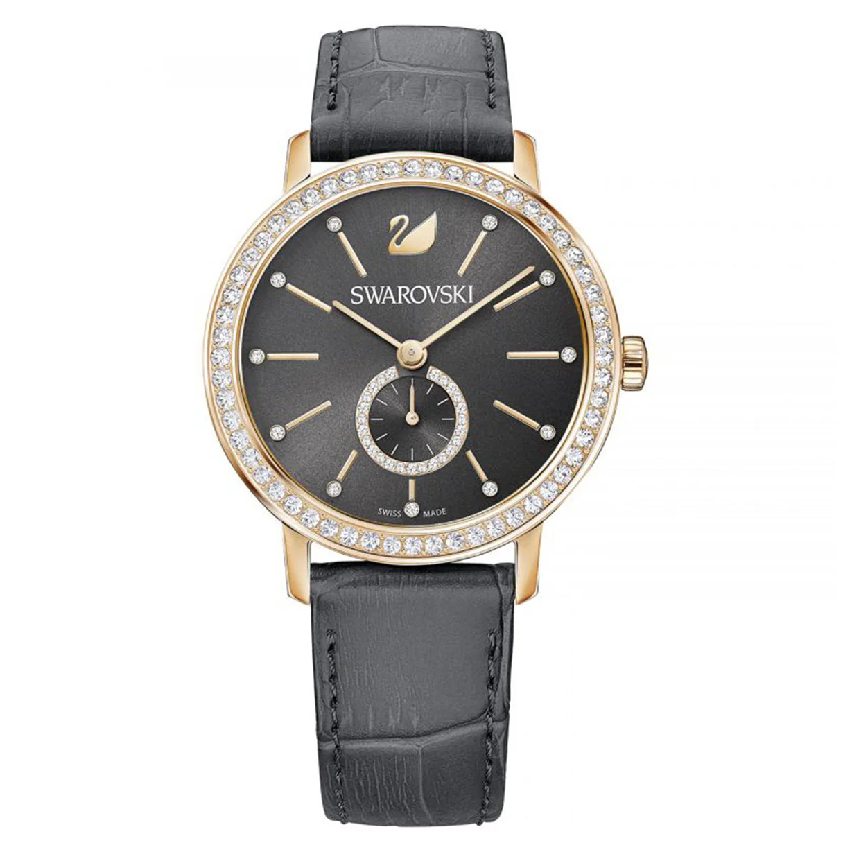 Swarovski Graceful Lady Grey Dial Women 37mm - Image 3