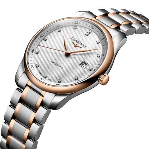 Longines Master Collection Silver Barleycorn Dial Men 42mm