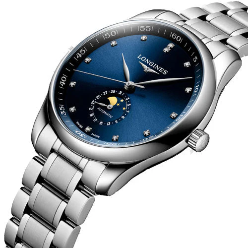 Longines Master Collection Sunray Blue Dial Men 42mm