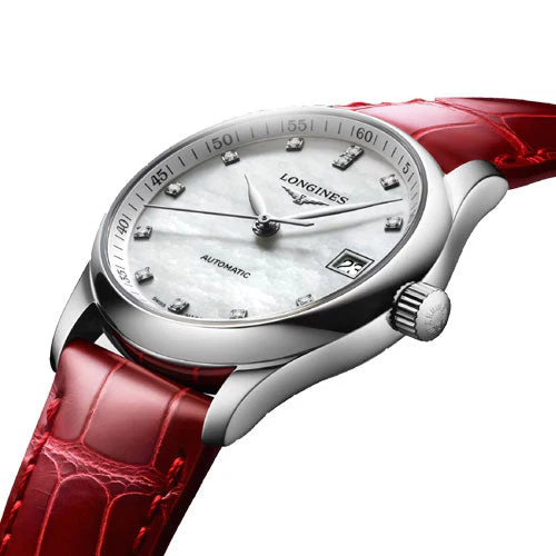 Longines Master Collection White Mother-Of-Pearl dial Women 34mm - Image 2