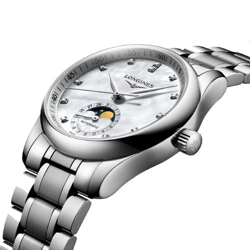 Longines Master Collection White Mother-Of-Pearl Dial Women 34mm - Image 2