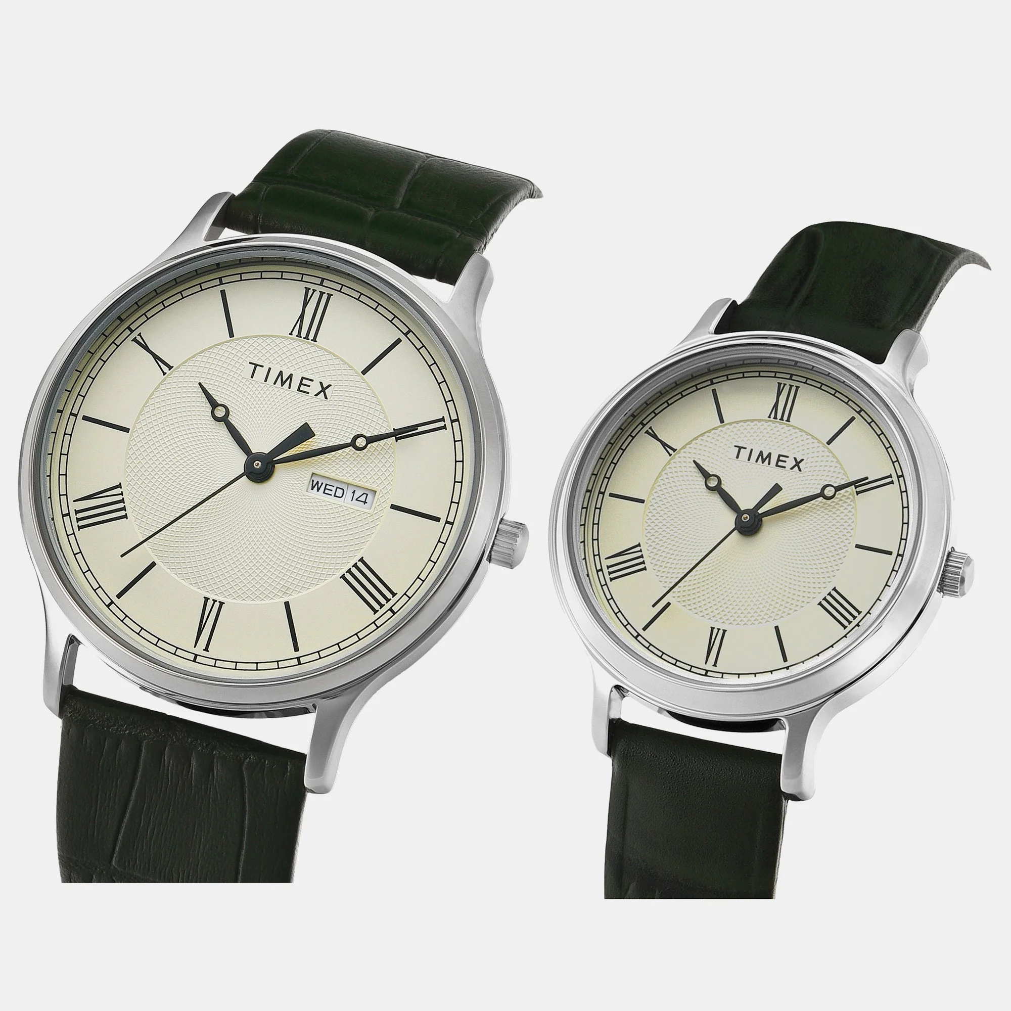 Classics Couple Quartz Beige Dial Analog Leather Watch TW00PR299 - Image 4