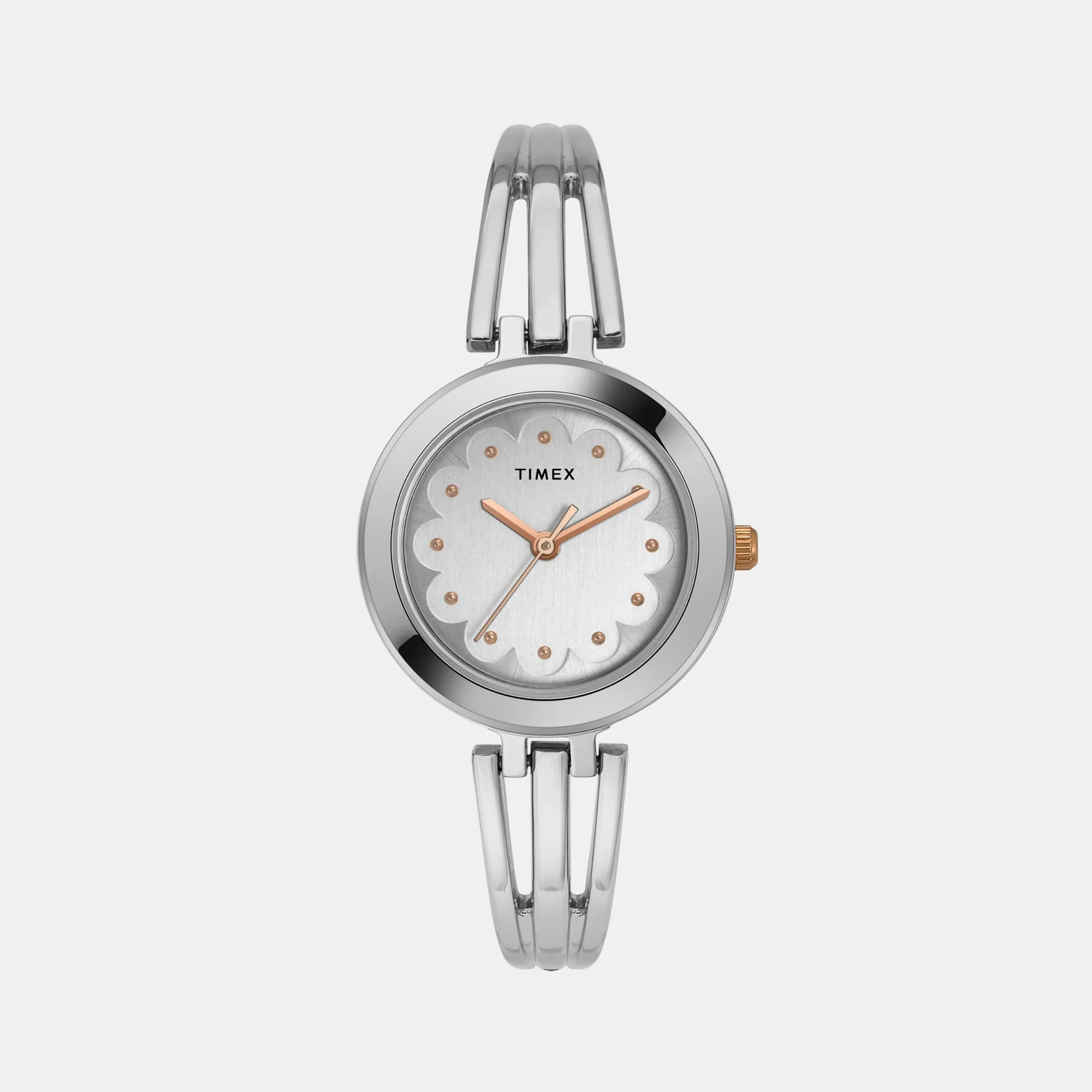 Classics Women Quartz Silver Dial Analog Brass Watch TWTL10310
