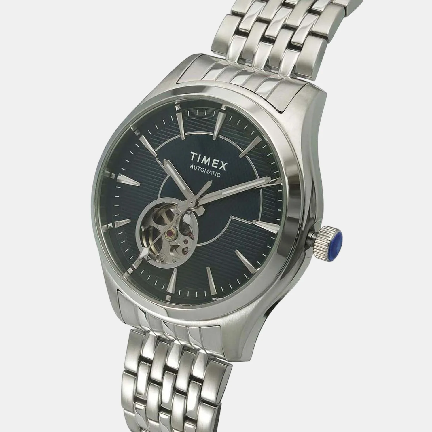 E Class Men Automatic Blue Dial Analog Stainless Steel Watch TWEG21002 - Image 5