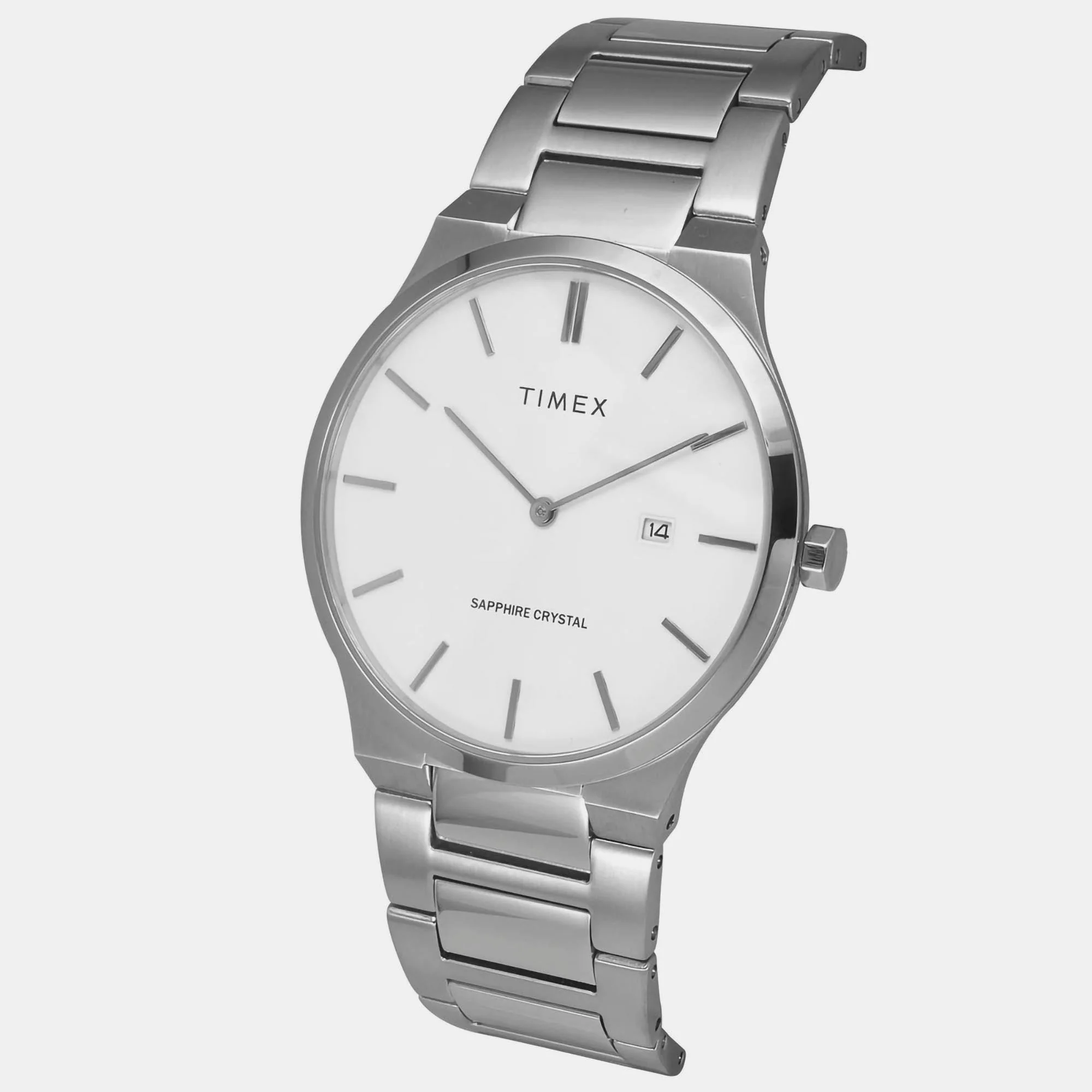 E Class Men Quartz White Dial Analog Stainless Steel Watch TWEG23600 - Image 4
