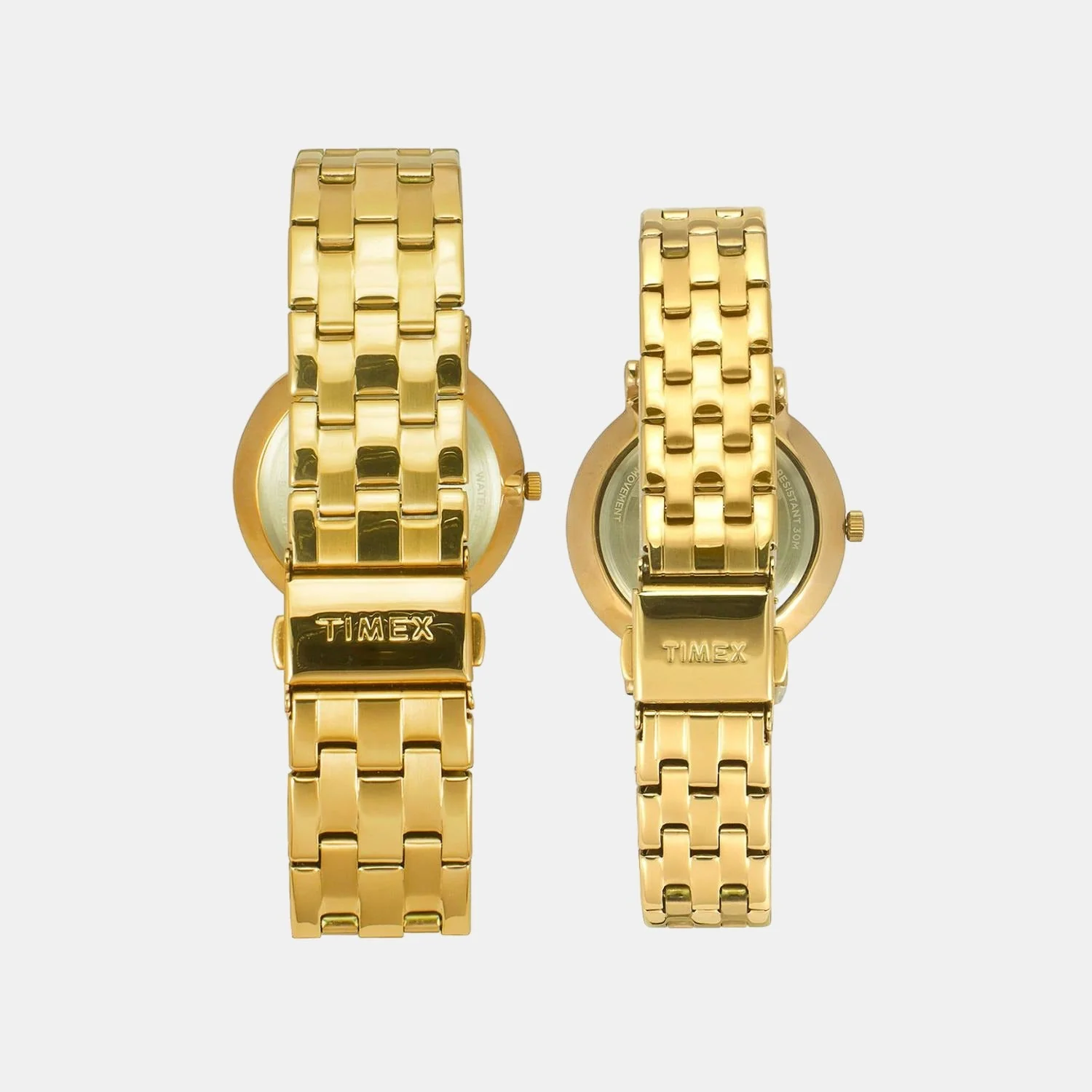 Empera Couple Quartz Gold Dial Analog Stainless Steel Watch TW00PR280 - Image 4