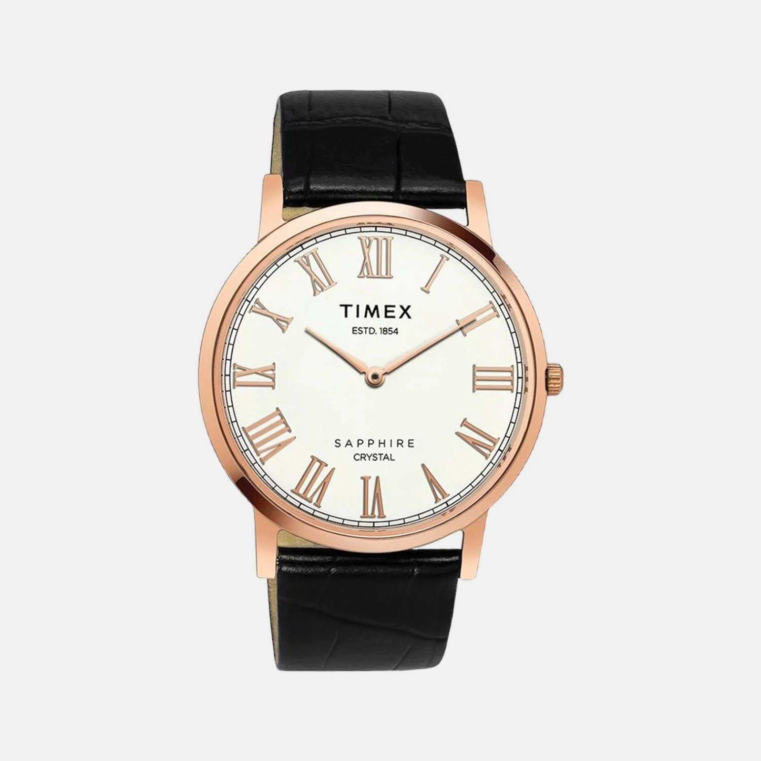 Empera Men Quartz White Dial Analog Leather Watch TWEG17403