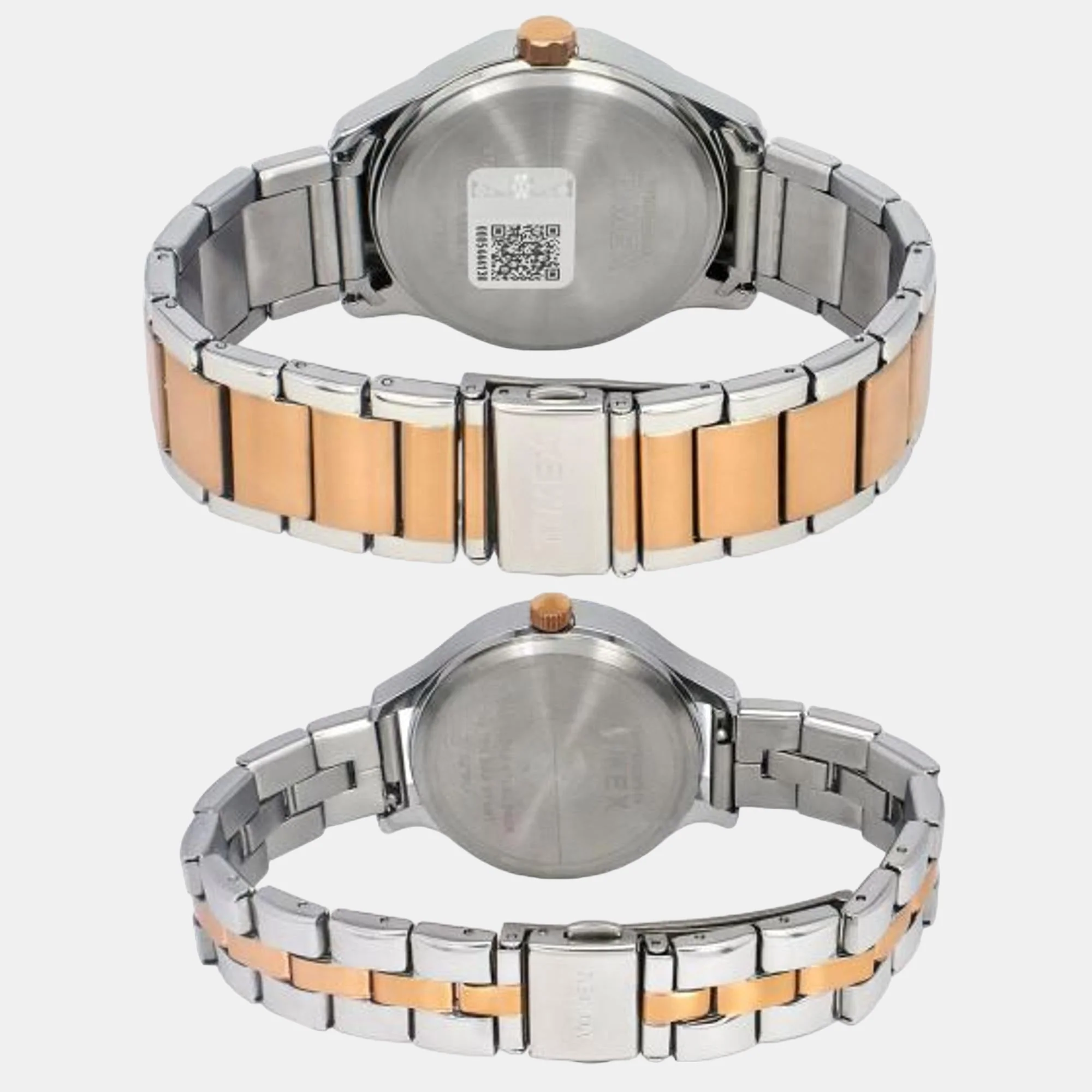 Fashion Couple Quartz Silver Dial Multi-Function Stainless Steel Watch TW00PR291 - Image 2