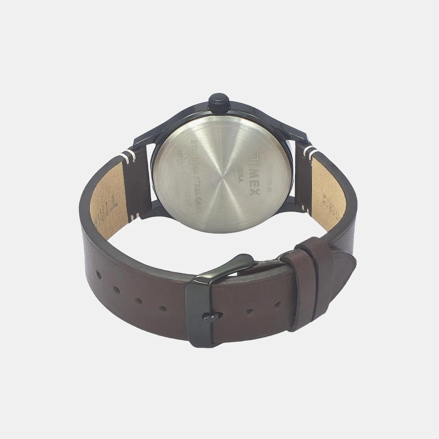 Fashion Men Quartz Beige Dial Analog Leather Watch TWEG19702 - Image 2