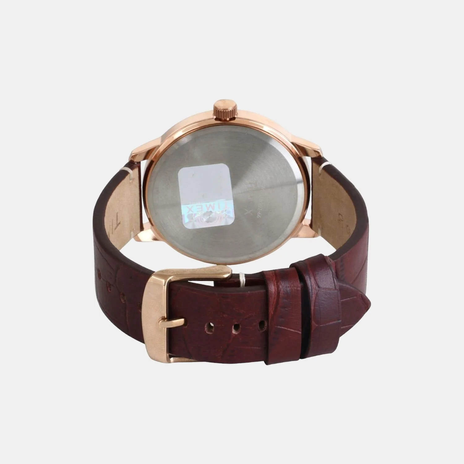 Fashion Men Quartz Black Dial Analog Leather Watch TWEG18302 - Image 2