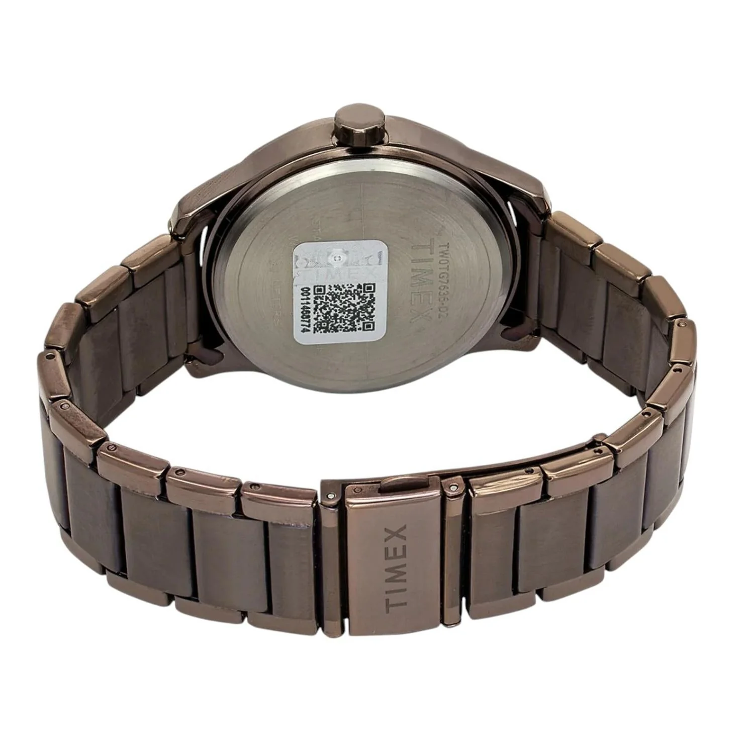 Fashion Men Quartz Brown Dial Multi-Function Stainless Steel Watch TW0TG7636 - Image 5