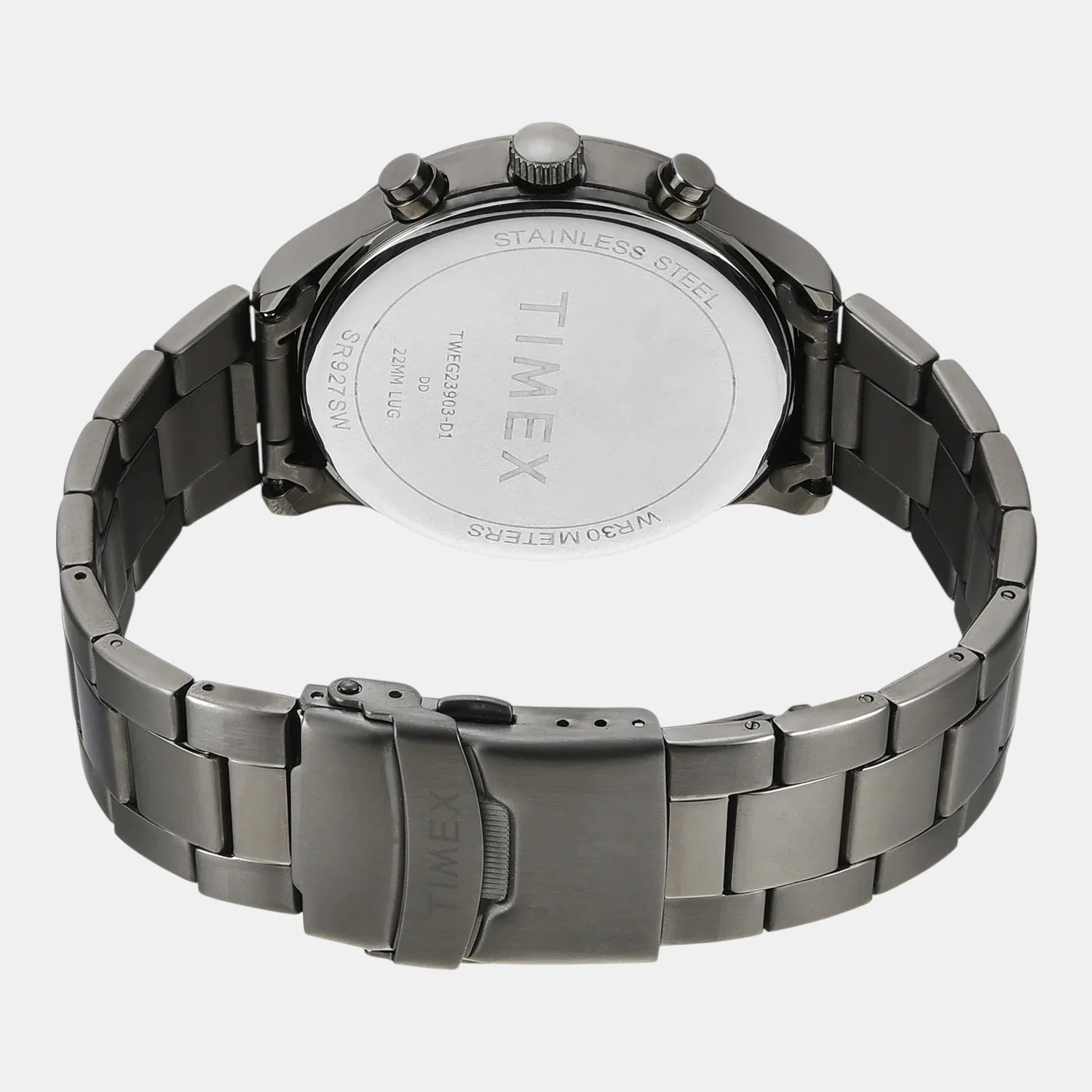 Fashion Men Quartz Green Dial Multi-Function Stainless Steel Watch TWEG23903 - Image 5
