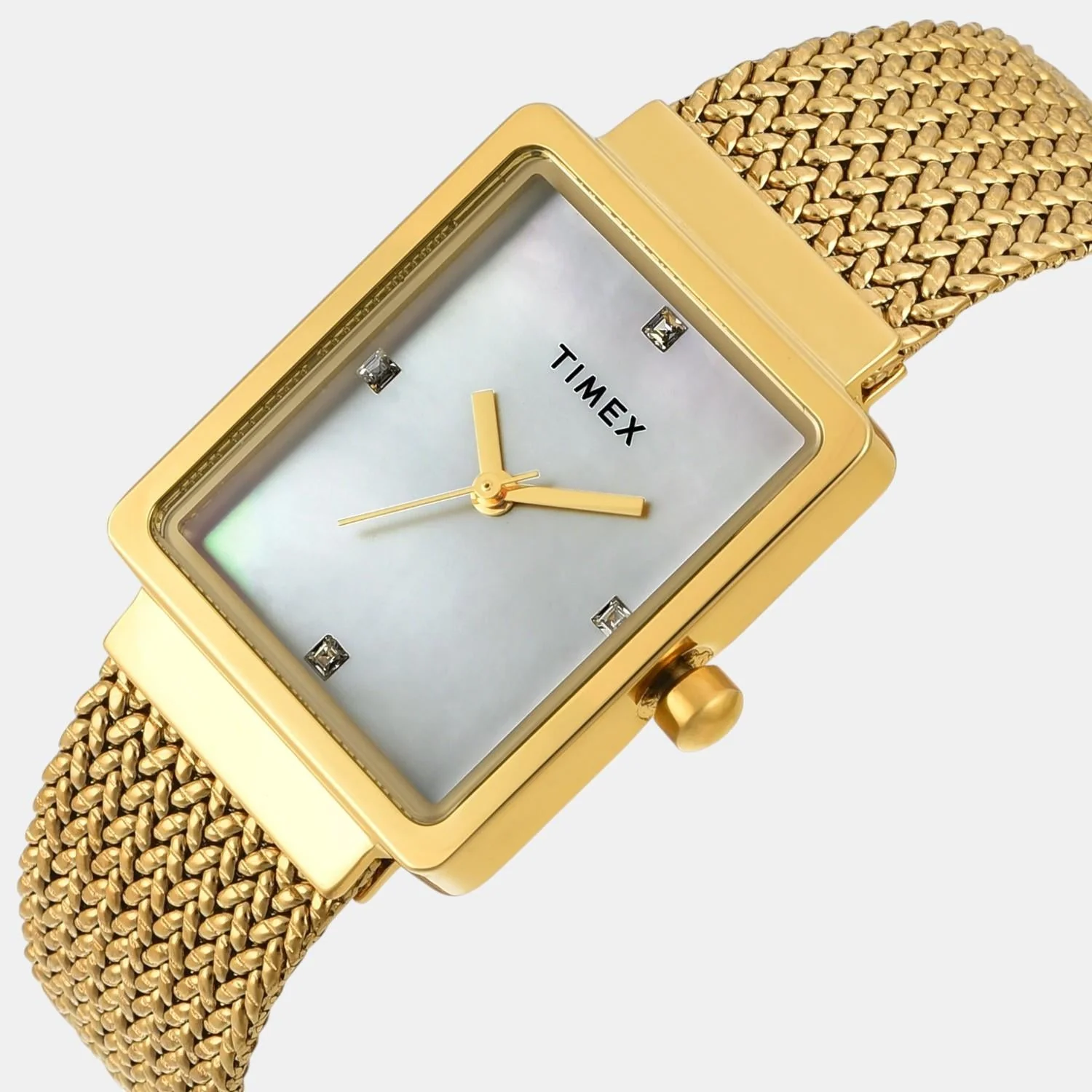 Fashion Women Quartz Mother Of Pearl Dial Analog Stainless Steel Watch TWEL20703 - Image 2