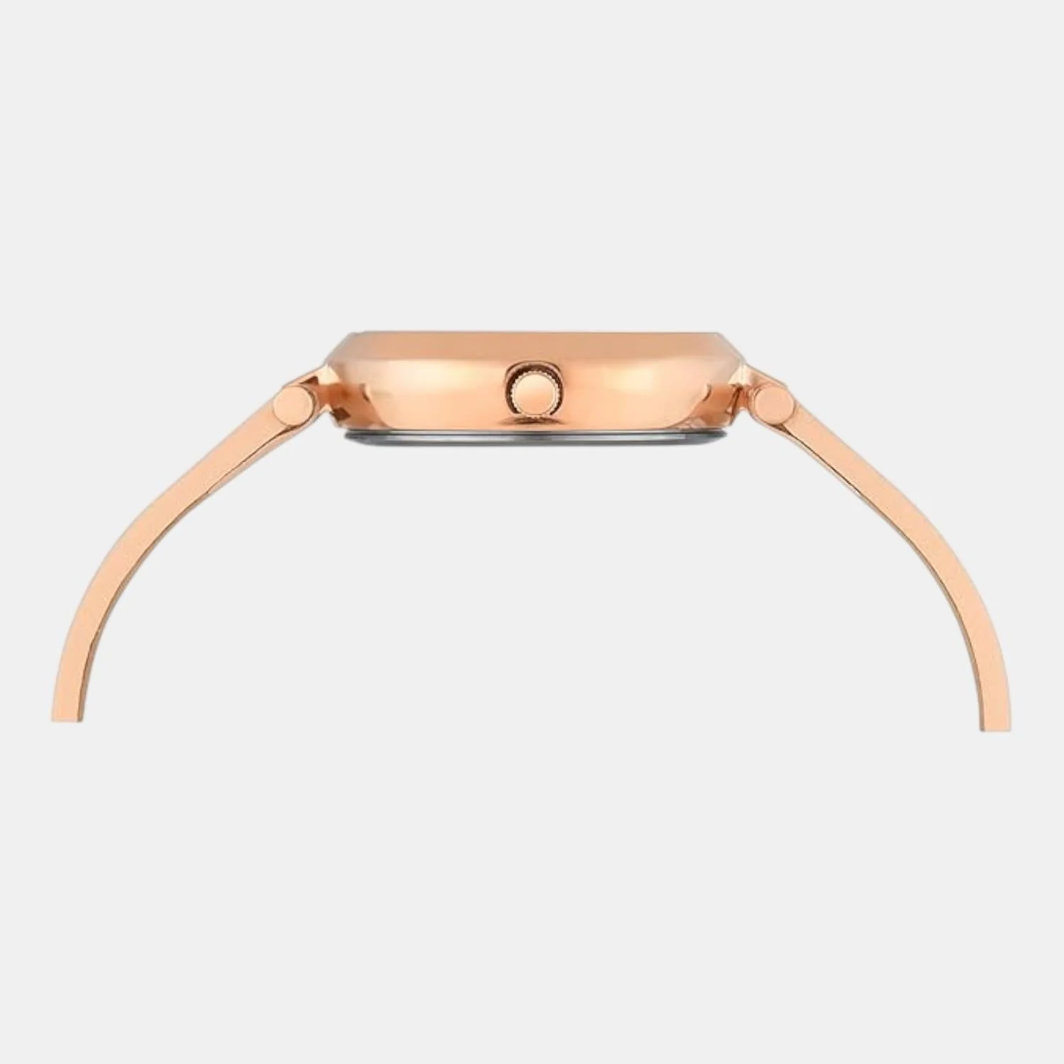 Fashion Women Quartz Rose Gold Dial Analog Leather Watch TWEL11828 - Image 4