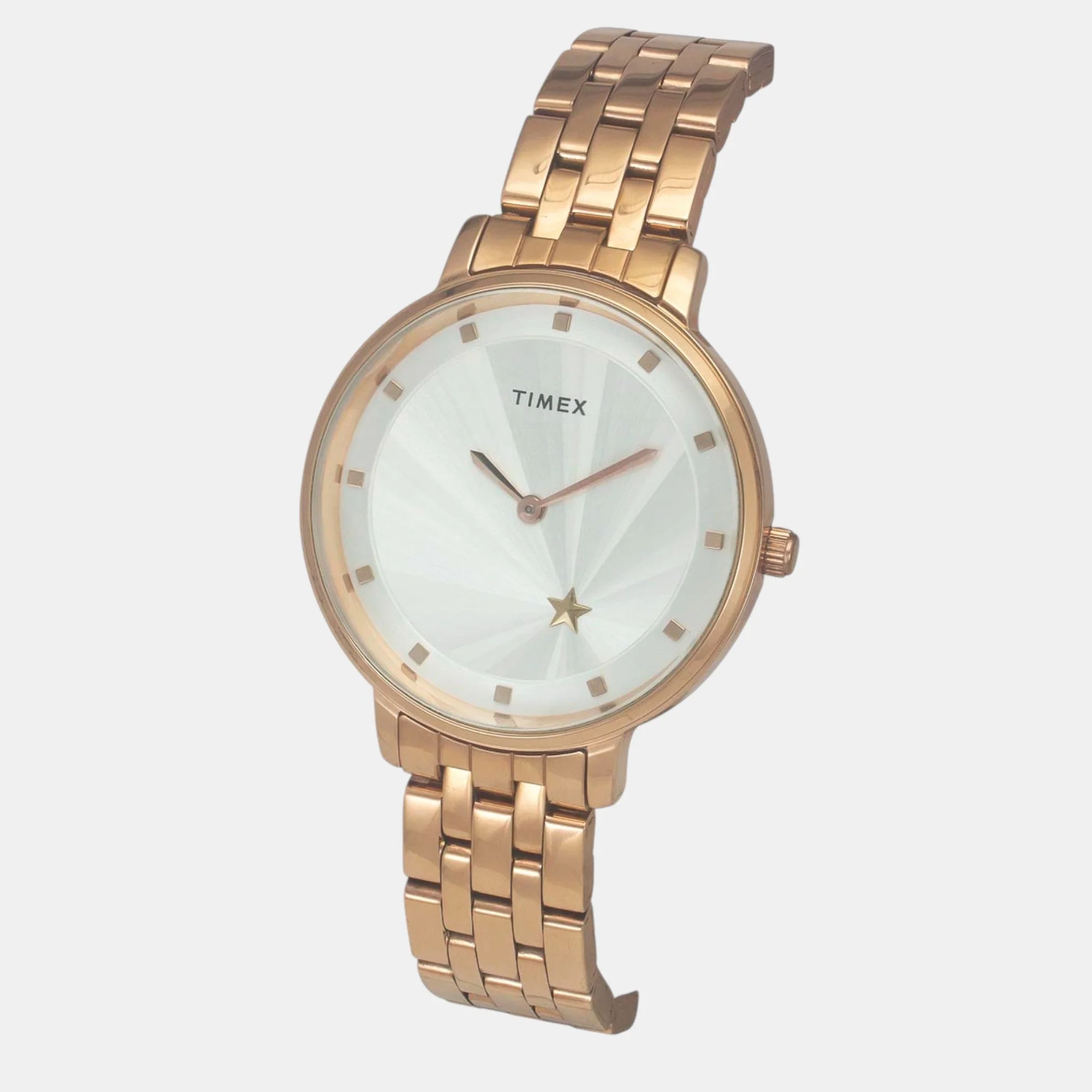 Fashion Women Quartz Silver Dial Analog Stainless Steel Watch TWEL19102 - Image 2