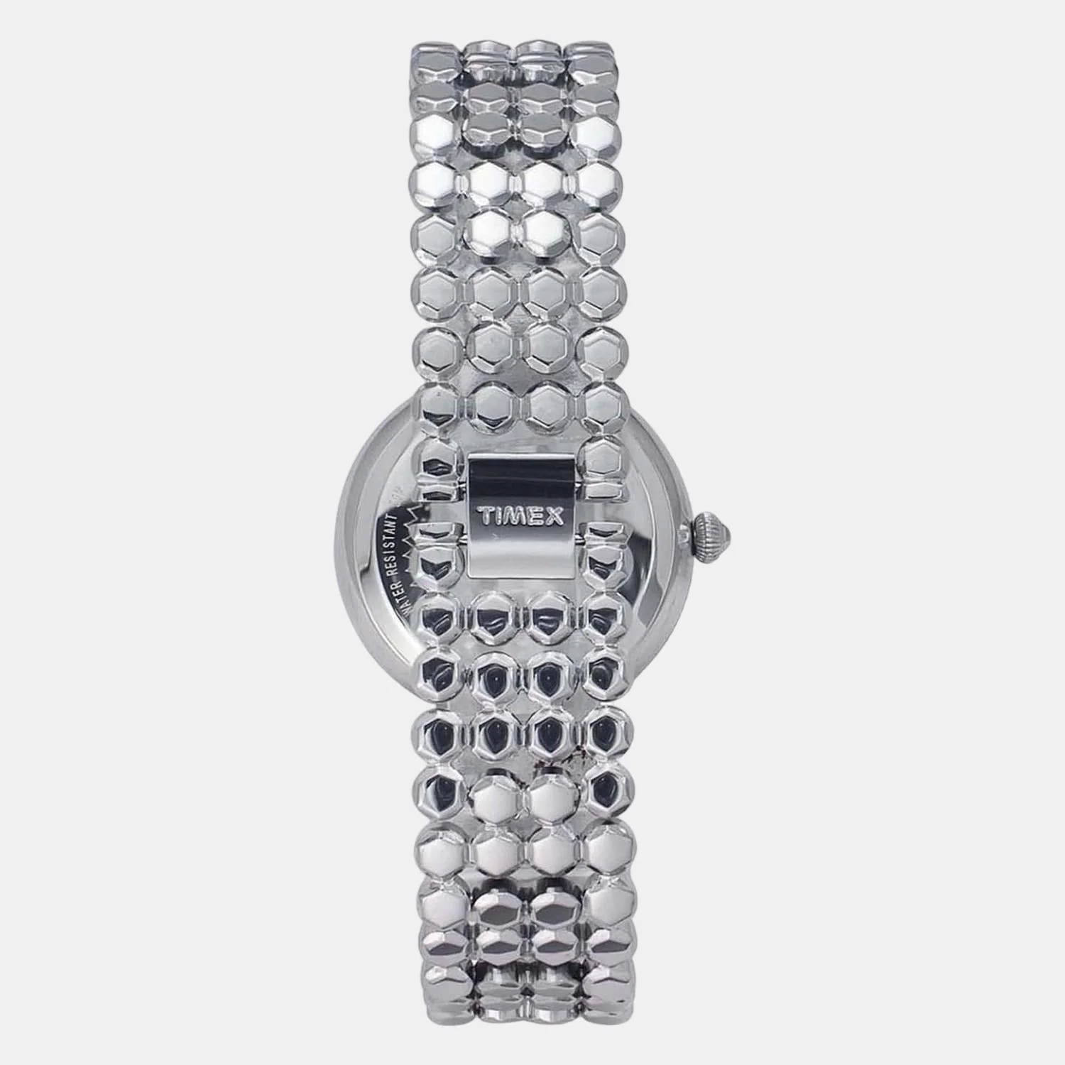 Fria Women Quartz Blue Dial Analog Stainless Steel Watch TWEL13906 - Image 2