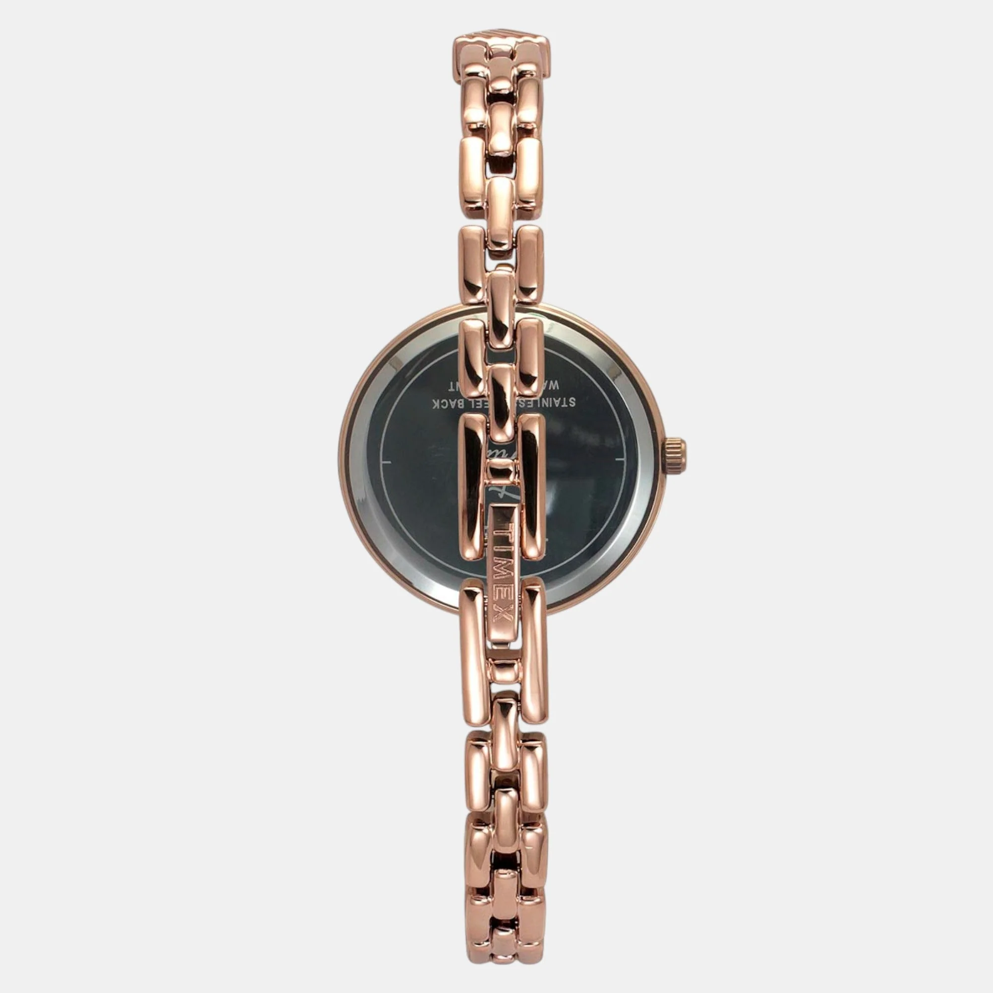 Fria Women Quartz Burgundy Dial Analog Brass Watch TWEL18310 - Image 5